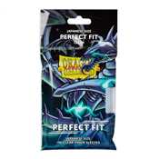 AT-13051 Dragon Shield Perfect Fit Small Sleeves - Clear 'Qyonshi' perfect size