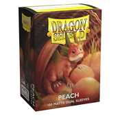 AT-15053 Dragon Shield Dual Matte Sleeves - Peach 'Piip' (100 Sleeves)