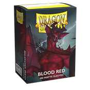 AT-11050 Dragon Shield Standard Sleeves - Blood Red 'Simurag' (100 Sleeves)