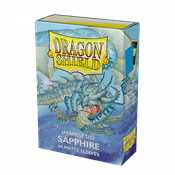 AT-11128 Dragon Shield Small Sleeves - Japanese Matte Sapphire 'Turikos' (60 Sleeves)