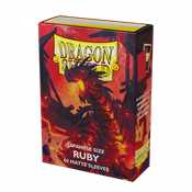 AT-11137 Dragon Shield Small Sleeves - Japanese Matte Ruby 'Geledar' (60 Sleeves)