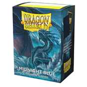 AT-11057 Dragon Shield Standard Sleeves - Matte Midnight Blue (100 Sleeves)