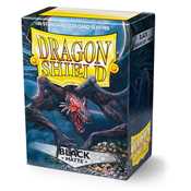 AT-11002 Dragon Shield Standard Sleeves - Matte Black (100 Sleeves)