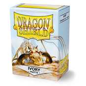 AT-11017 Dragon Shield Standard Sleeves - Matte Ivory (100 Sleeves)