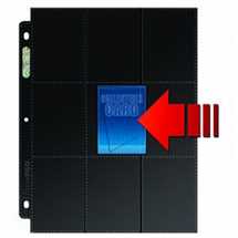Fogli Side Load 18-Pocket Pages - Black Middle Web