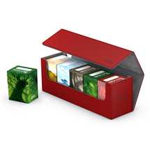 UGD010659 Ultimate Guard Arkhive 400+ Standard Size XenoSkin™ Red