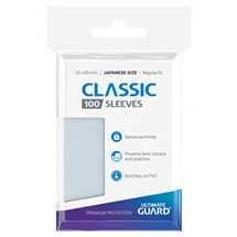 UGD010069 Ultimate Guard Classic Soft Sleeves Japanese Size Transparent (100)
