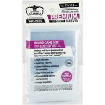 UGD010286 Ultimate Guard Premium Soft Sleeves for Board Game Cards Lost Cities™ 72x112mm (60)