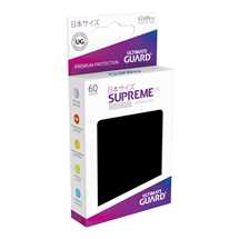 UGD010568 Ultimate Guard Supreme UX Sleeves Japanese Size Black (60)