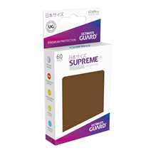 UGD010585 Ultimate Guard Supreme UX Sleeves Japanese Size Brown (60)