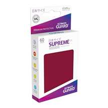 UGD010609 Ultimate Guard Supreme UX Sleeves Japanese Size Burgundy (60)