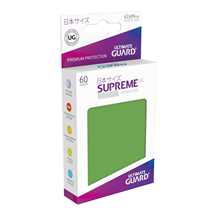 UGD010573 Ultimate Guard Supreme UX Sleeves Japanese Size Green (60)