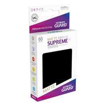 UGD010587 Ultimate Guard Supreme UX Sleeves Japanese Size Matte Black (60)