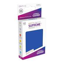 UGD010598 Ultimate Guard Supreme UX Sleeves Japanese Size Matte Blue (60)