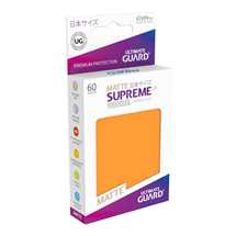 UGD010602 Ultimate Guard Supreme UX Sleeves Japanese Size Matte Orange (60)