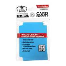 UGD010359 Ultimate Guard Card Dividers Standard Size Blue (10)