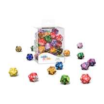 ODD600006 Oakie Doakie Dice D20 Spindown Dice Retail Pack 22 mm Mixed (50 dice d20)