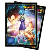 E-15302 Standard Sleeves Dragon Ball Super - Bulma, Vegeta and Trunks (65 Sleeves)