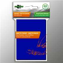 BF04096 Small Sleeves - Double-Matte Blue (60 Sleeves)
