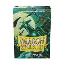 AT-11140 Dragon Shield Small Sleeves - Japanese Matte Olive (60 Sleeves)