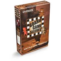 AT-10428 Oversize Board Game Sleeves Non-Glare Arcane Tinmen 79mmx120mm 50 buste Sapphire