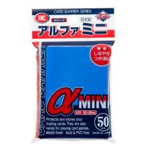 KMC 1805 Alpha Mini Deck Protector Blue (50 sleeves) (dim. Yu-Gi-Oh!)