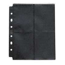 10303 Dragon Shield 8-Pocket Pages Clear Display (50 Pages)