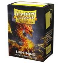 AT-15047 Dragon Shield Dual Matte Sleeves - Lightning 'Ailia' (100 Sleeves)