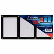 E-81201 UP - 3-Card Black Frame Screwdown Holder