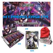 1 Kit Prerelease (2 playmat + 12 promo) + 2 Box FOW S4 ITA
