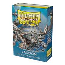 AT-15148 Dragon Shield Small Sleeves - Japanese Matte Dual Lagoon 'Saras' (60 Sleeves)