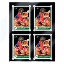 E-15401 UP 35PT 4-Card Black Border UV ONE-TOUCH Magnetic Holder