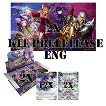 1 Kit Prerelease (2 playmat + 12 promo) + 72 Boosters FOW D1 ENG