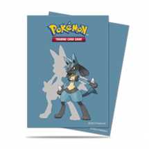 E-15856 Official Deck Protector Sleeves Pokemon Lucario (65 bustine)