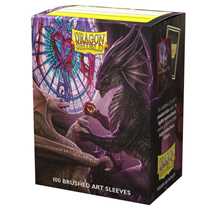 AT-12077 Dragon Shield Matte Art Sleeves - Valentine Dragons (100 Sleeves)