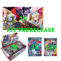 1 Kit Prerelease D2 (2 playmat + 12 promo) + 72 Boosters FOW D2 ENG Game of Gods Reloaded
