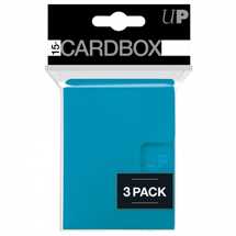 E-85542 PRO 15+ Card Box 3-pack: Light Blue