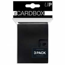 E-85495 PRO 15+ Card Box 3-pack: Black
