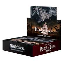 WS Weiß Schwarz - Attack On Titan: Final Season Booster Display (16 Packs) - EN