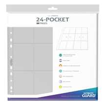 UGD011321 Ultimate Guard 24-Pocket QuadRow Pages Side-Loading Clear (10)