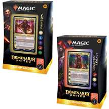MTG - Dominaria United Commander Deck Display (4 Decks) - ITA