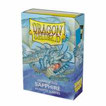 AT-11128 Dragon Shield Small Sleeves - Japanese Matte Sapphire 'Turikos' (60 Sleeves)