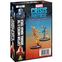 Marvel Crisis Protocol - Captain America and the Original Human Torch