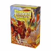 AT-15154 Dragon Shield Japanese Matte Dual Ember 'Alaria, Warrior Princess' (60 Sleeves)
