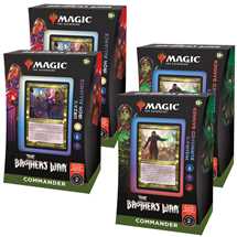 MTG - The Brothers War Commander Deck Display (4 Decks) - ITA