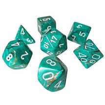 20403 Marble Mini-Polyhedral Oxi-Copper™/white 7-Die Set