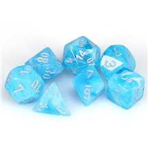 20566 Luminary™ Mini-Polyhedral Sky/silver 7-Die set