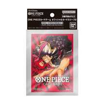 One Piece Card Game Official Sleeve 2023 - Luffy