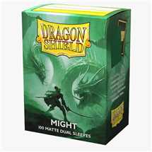 AT-15058 Dragon Shield Dual Matte Sleeves - Might (100 Sleeves)