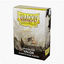 AT-15159 Dragon Shield Small Sleeves - Japanese Matte Dual Valor (60 Sleeves)